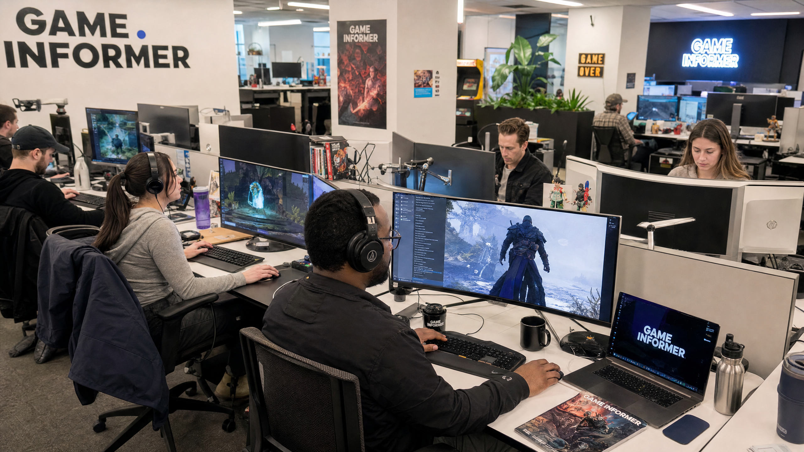 PixelRaid editorial team at work